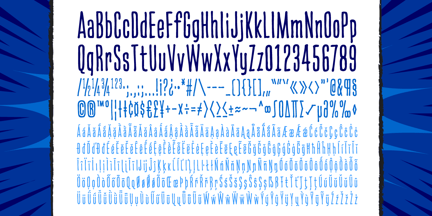 Credit Crunch Font Poster #1