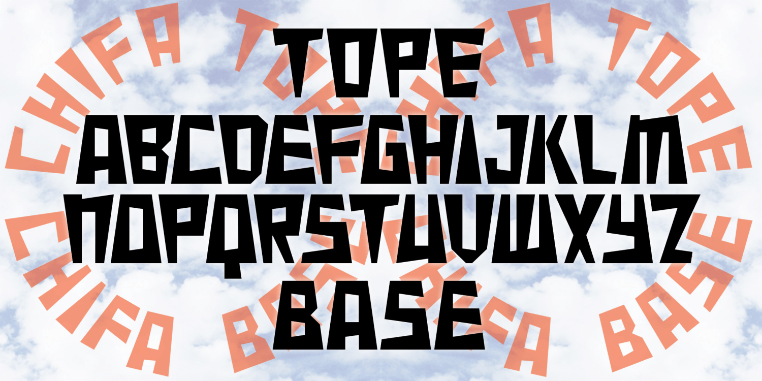 Chifa Font Family Poster