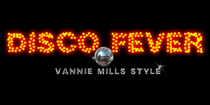 Discotech Font Poster #1