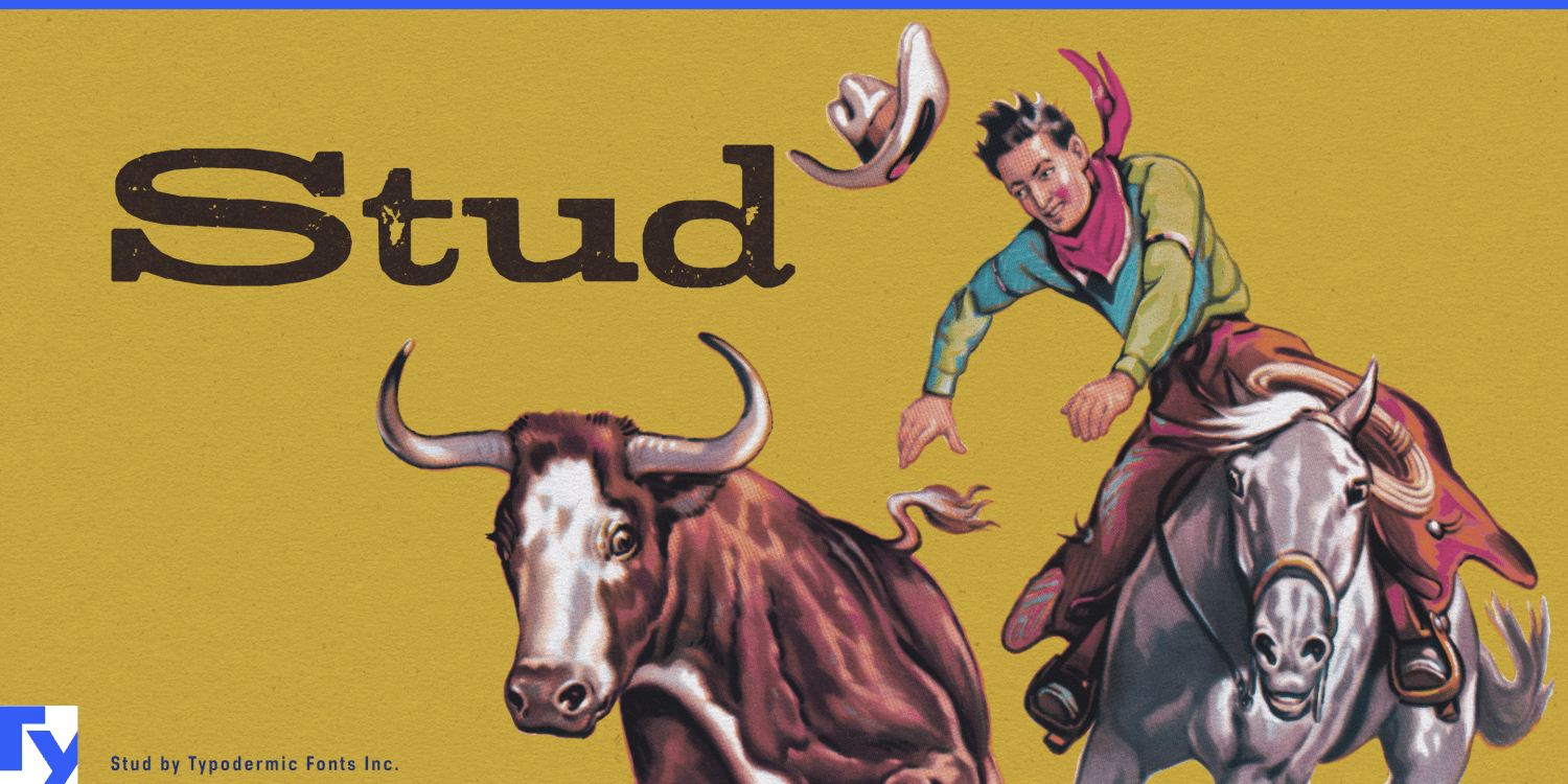 Stud Font Poster #1