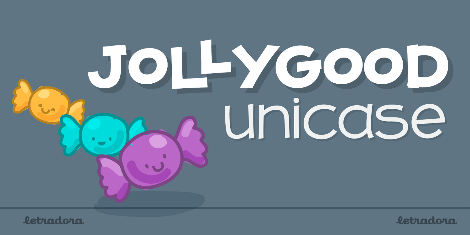 Jolly Good Proper Unicase Font Poster #1