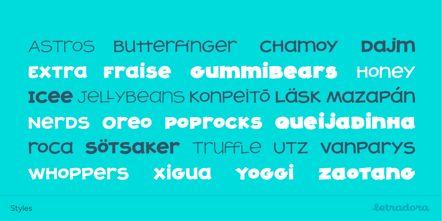 Jolly Good Proper Unicase Font Poster #1