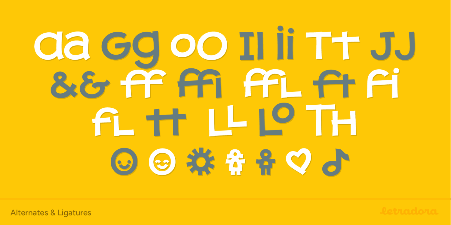 Jolly Good Proper Unicase Font Poster #1