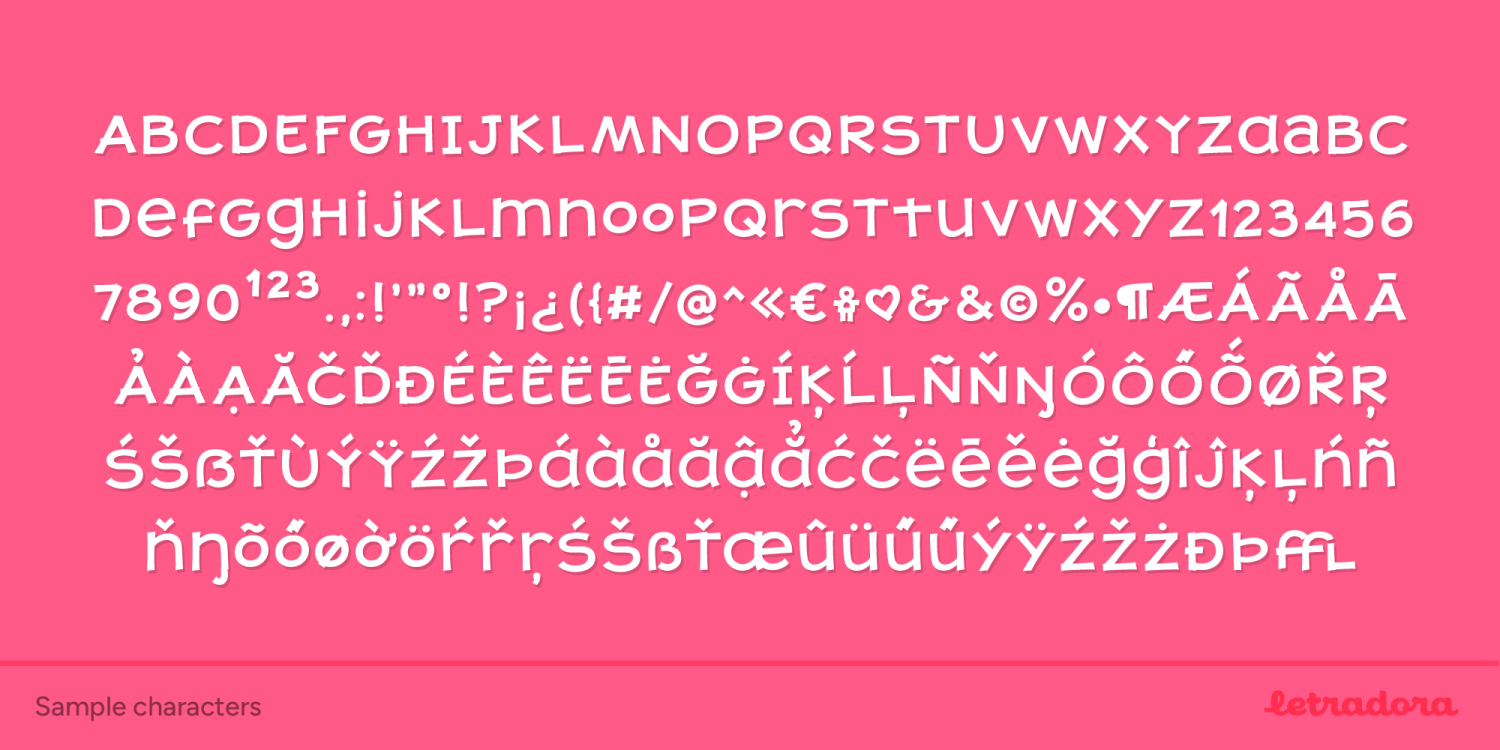 Jolly Good Proper Unicase Font Poster #1