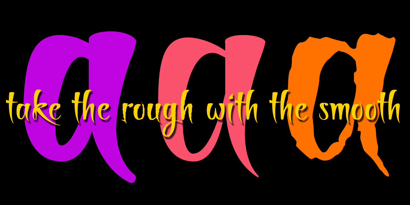 Thaun Font Poster #1