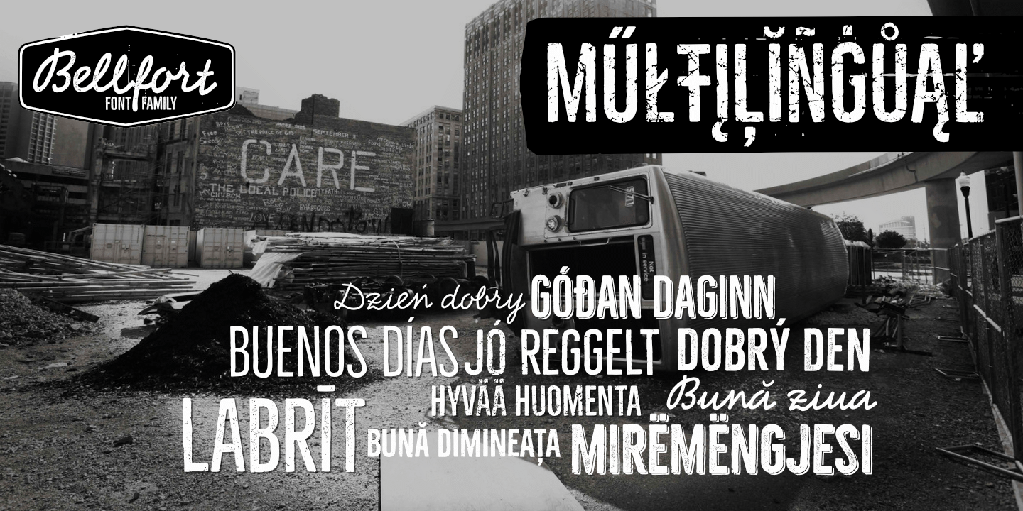 Bellfort Font Poster #1
