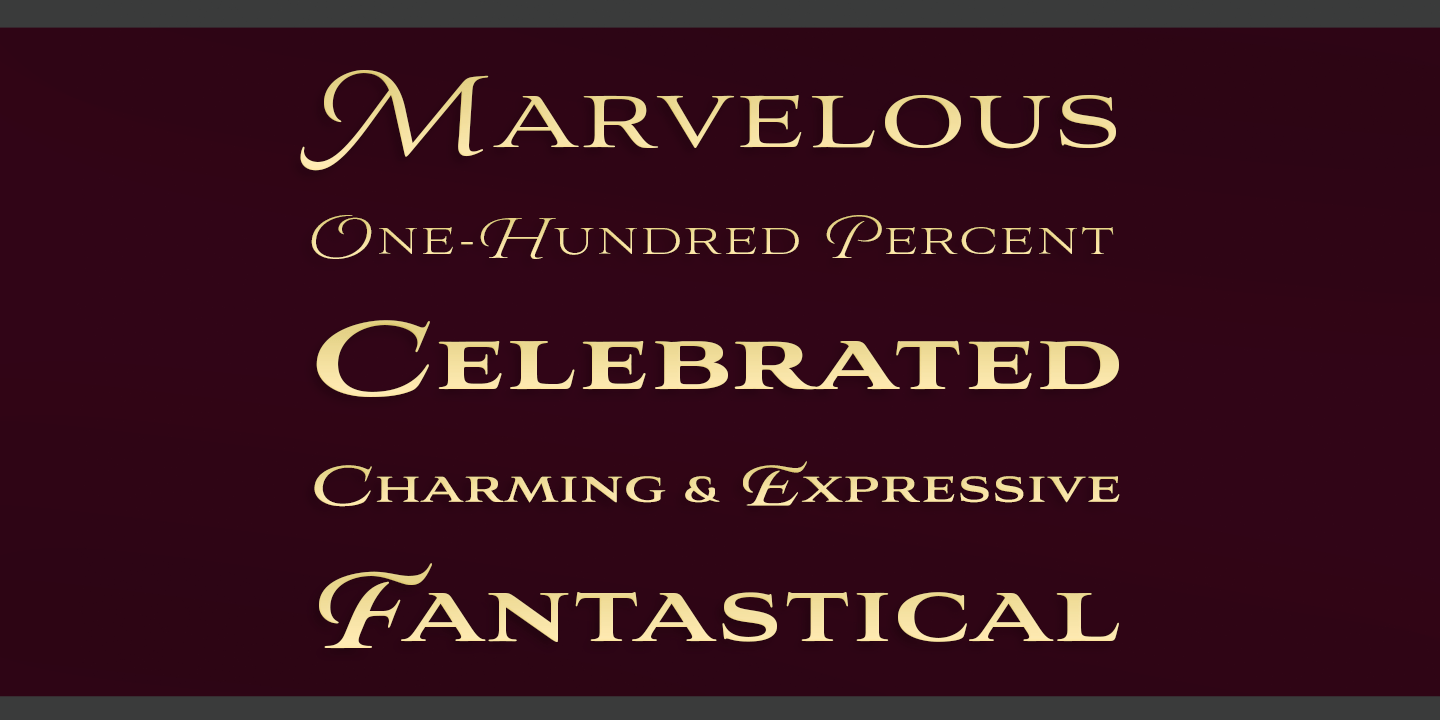 Aviano Royale Font Poster #1