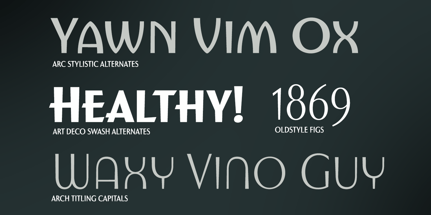 Sabler Titling Font Poster #1