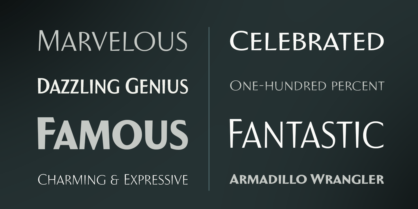 Sabler Titling Font Poster #1
