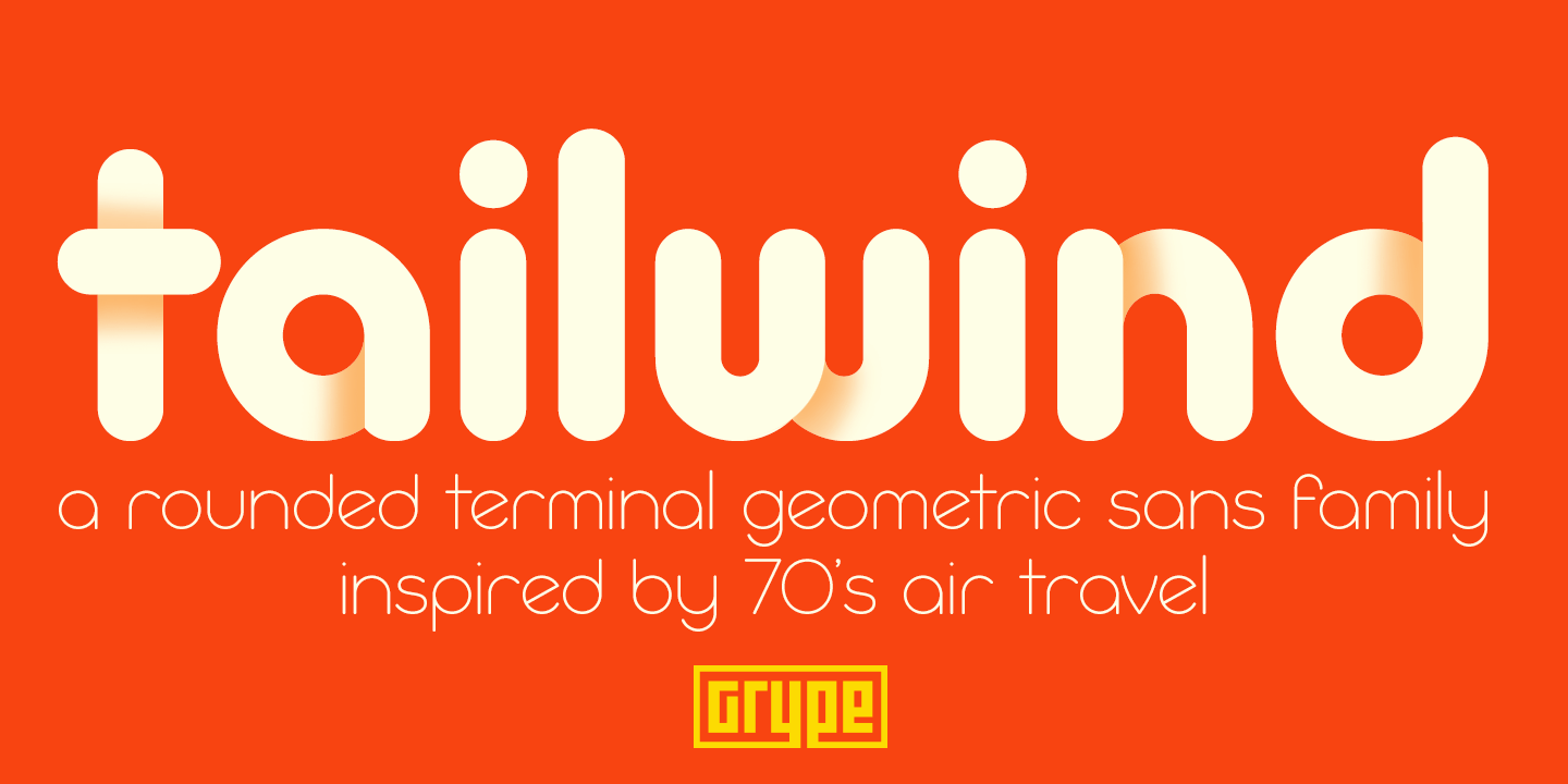 Tailwind Font Poster #1