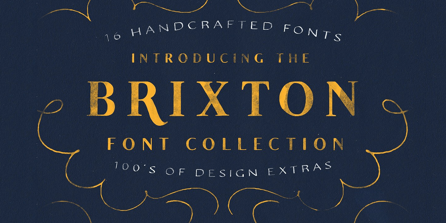 The Brixton Collection Font Poster #1