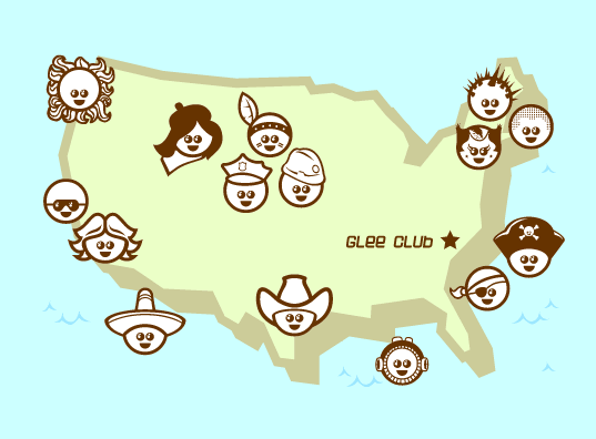Glee Club Font Poster #1