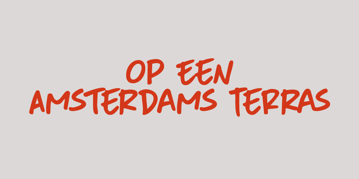 More Or Less Font Poster #1