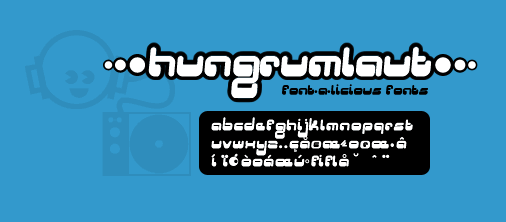 Hungrumlaut Font Poster #1