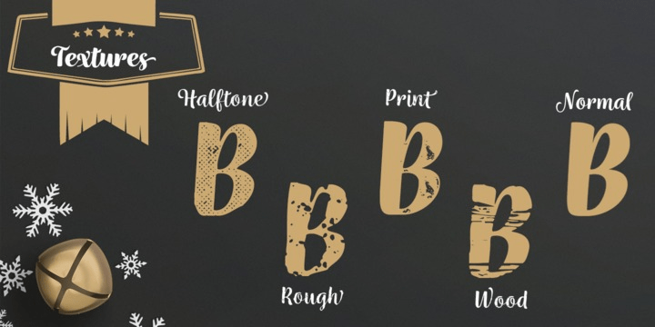 Wreath Font Poster #1