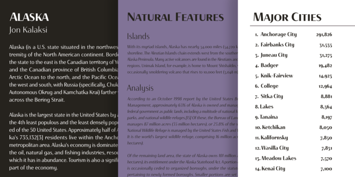 Haboro Contrast Font Poster #1