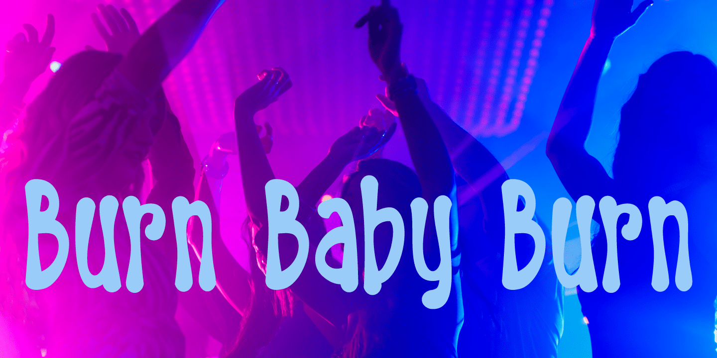 Discolicious Font Poster #1