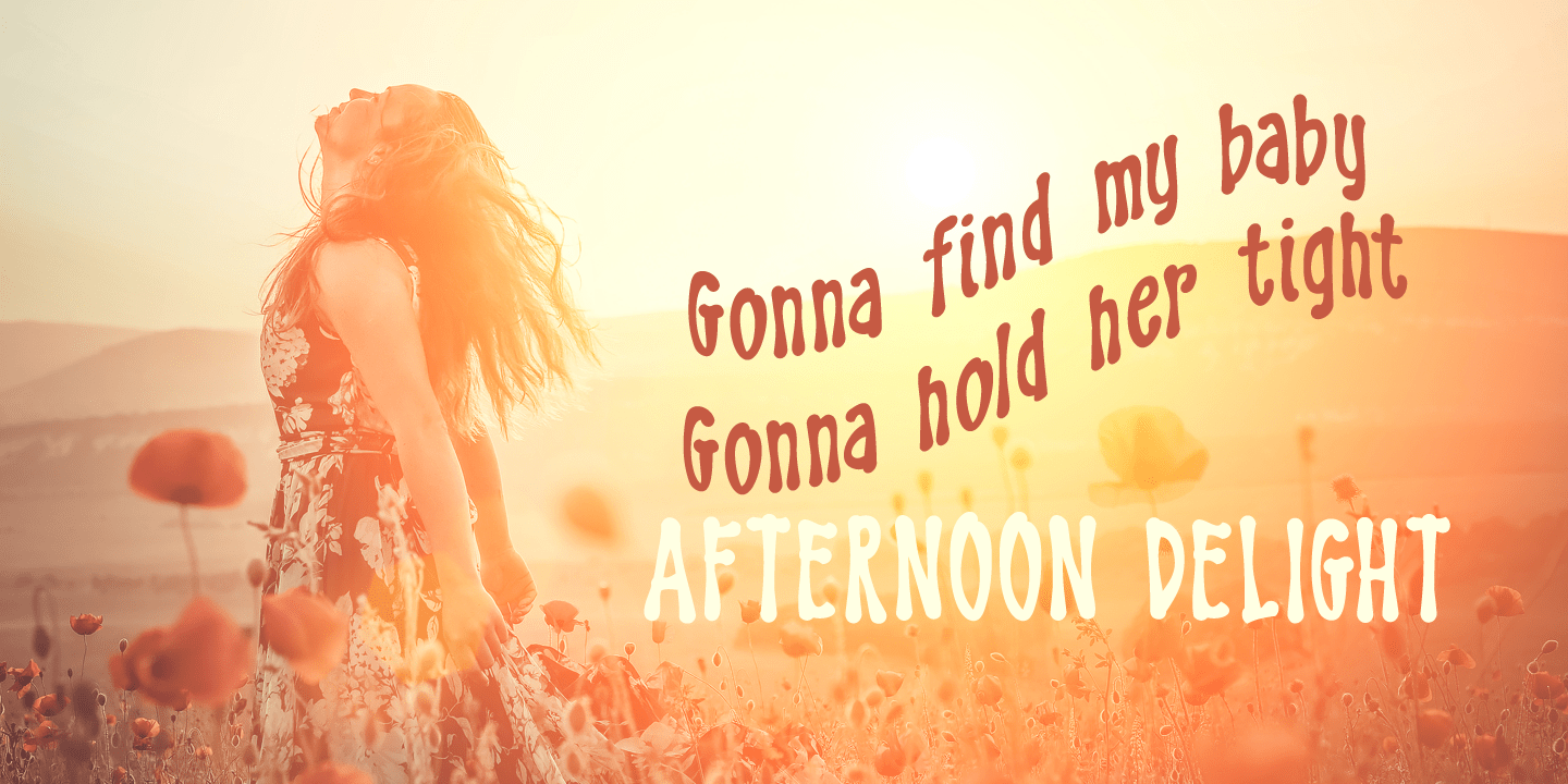 Discolicious Font Poster #1