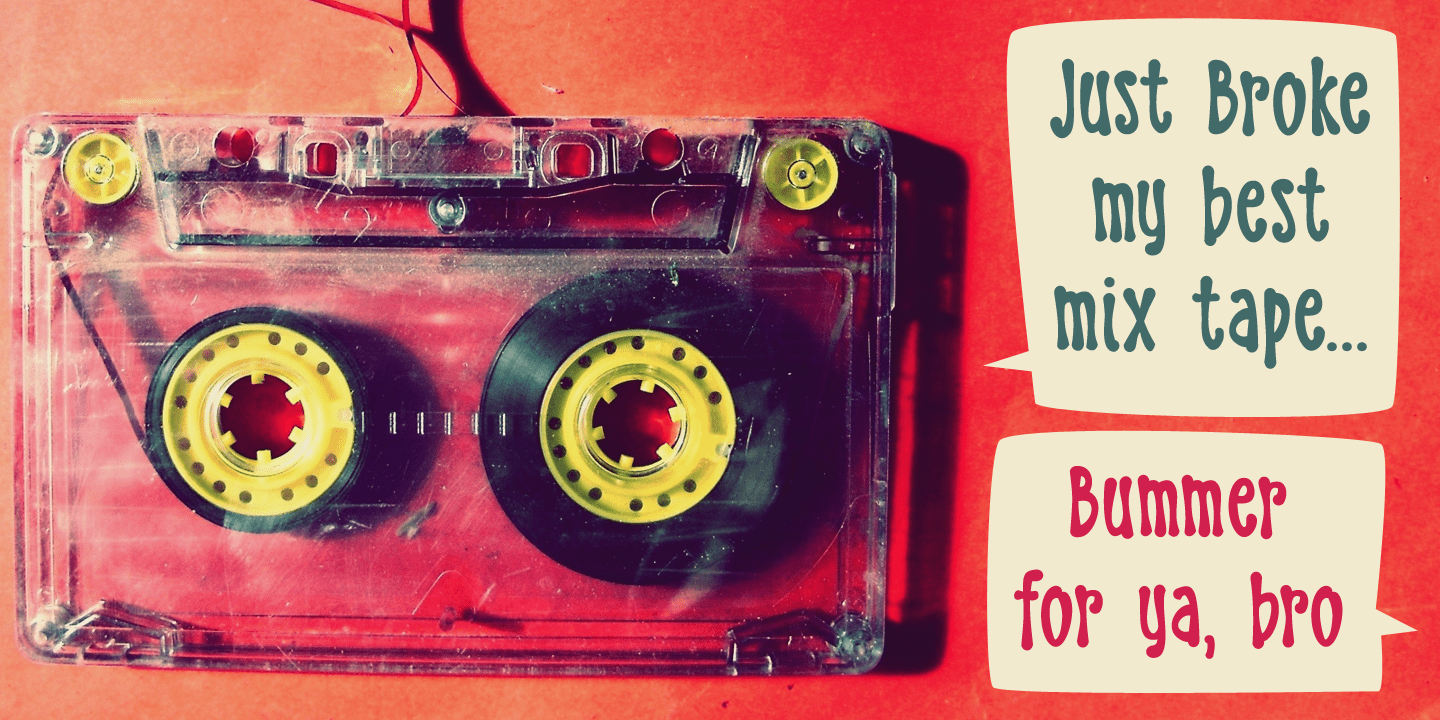 Discolicious Font Poster #1