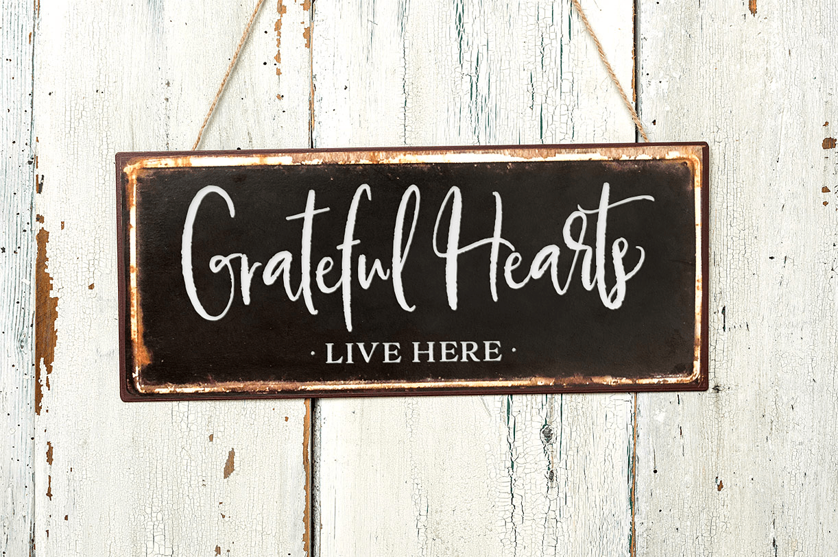 Buttermilk Farmhouse Font Poster #2