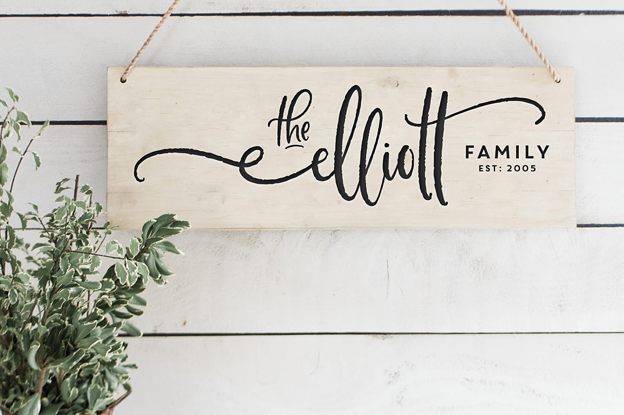 Buttermilk Farmhouse Font Poster #3