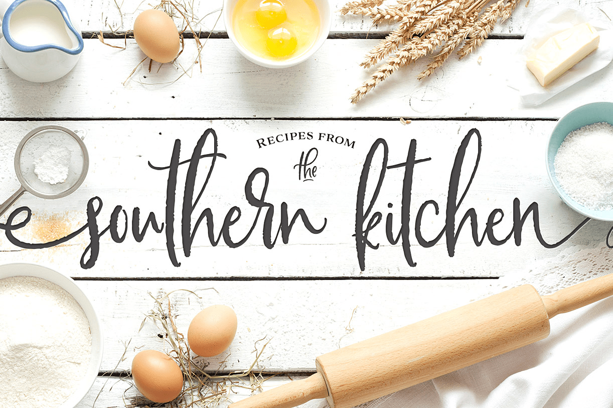Buttermilk Farmhouse Font Poster #9