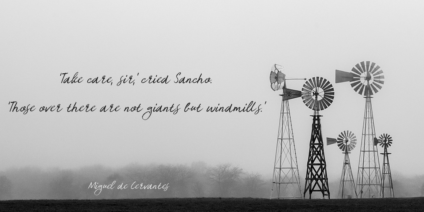 Brouillard Font Poster #1