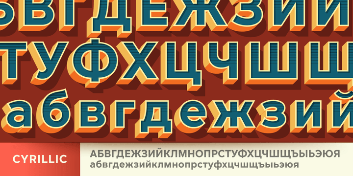 Versatile Bold Family Font Poster #1