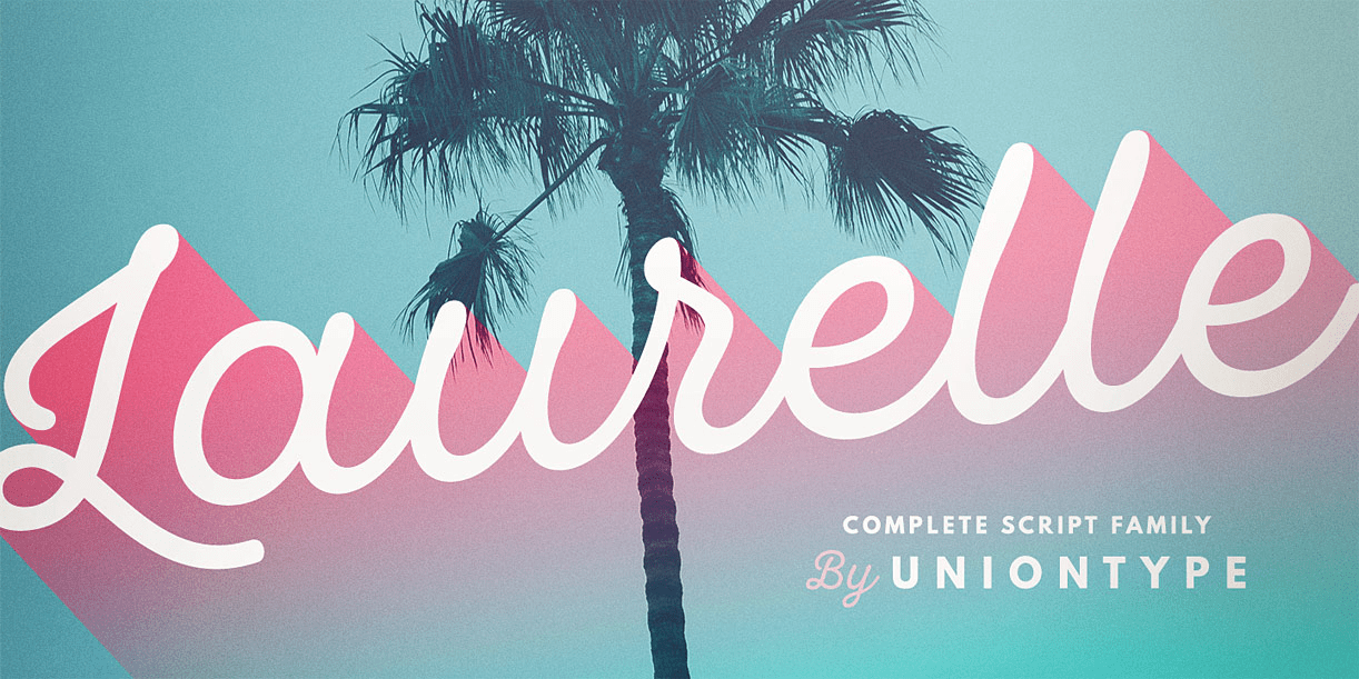 Laurelle Font Poster #1