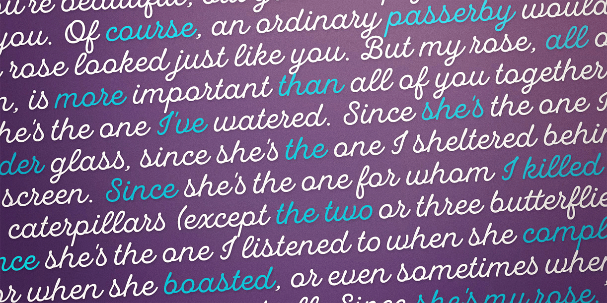 Laurelle Font Poster #1