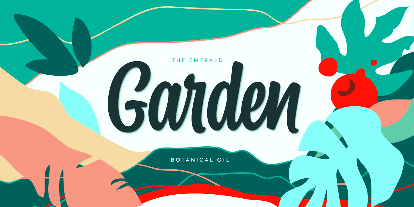 Popcorn Script Font Poster #1