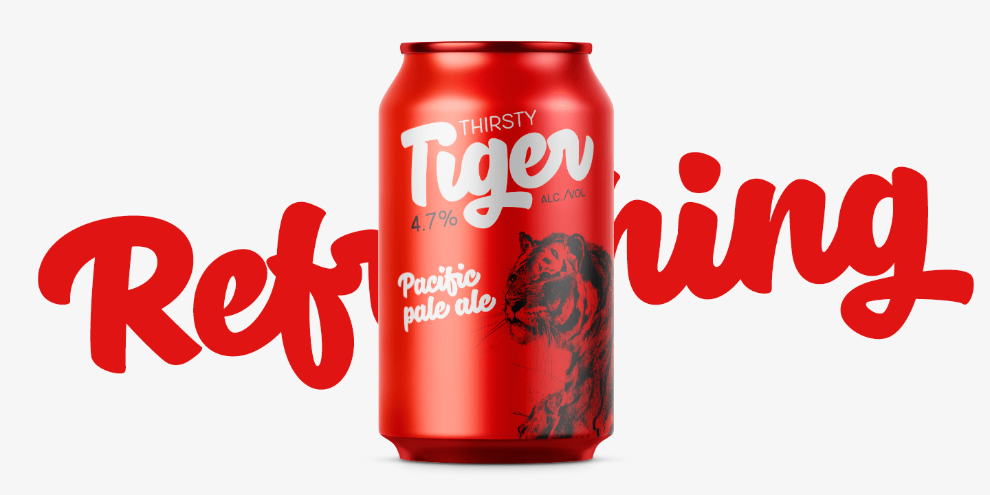 Cherry Complete Font Poster #1