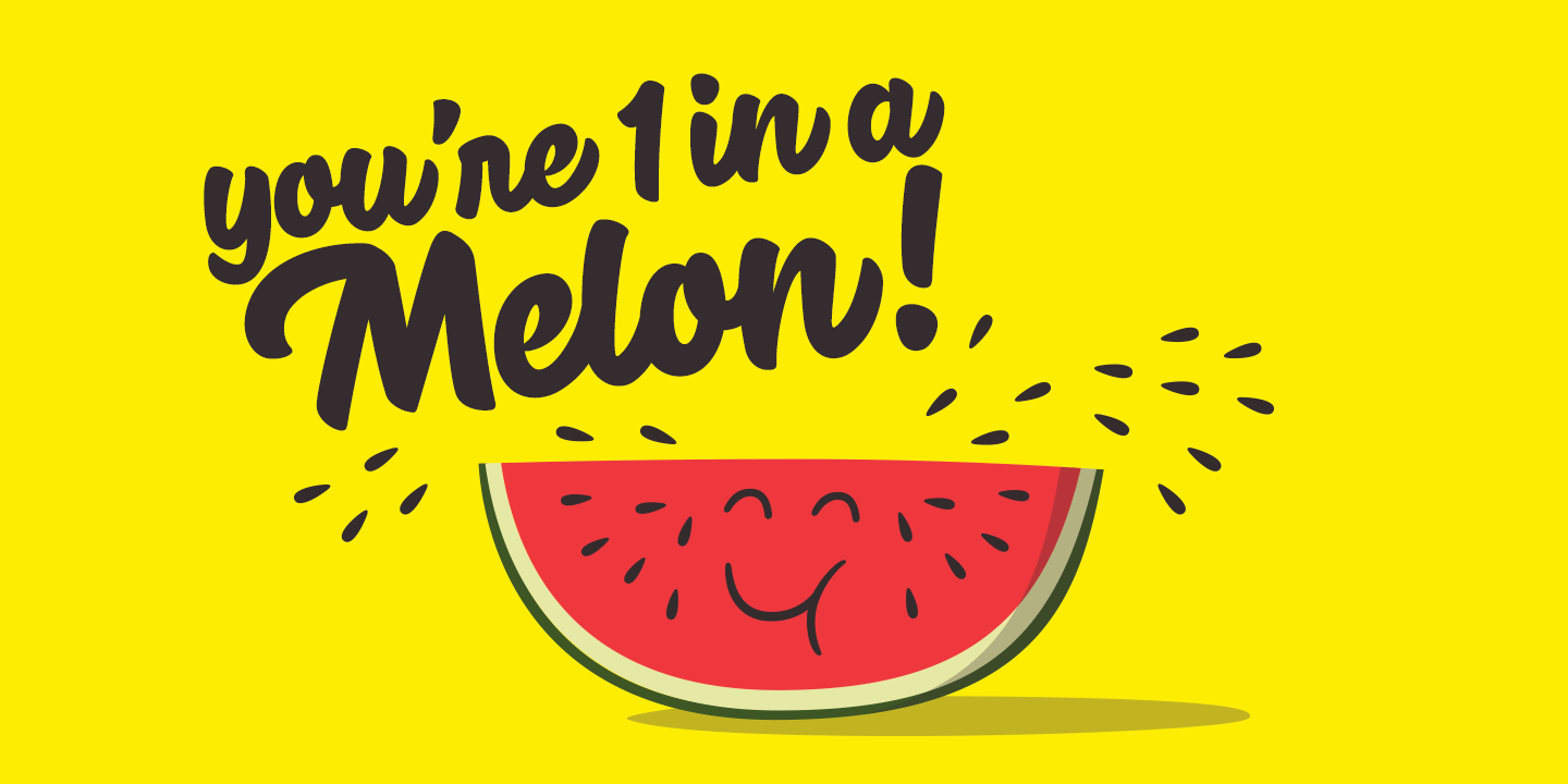 Cherry Complete Font Poster #1