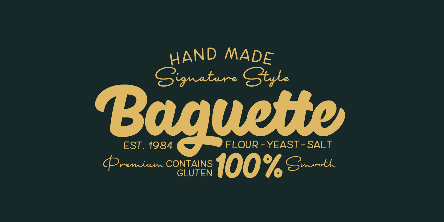 Cherry Complete Font Poster #1