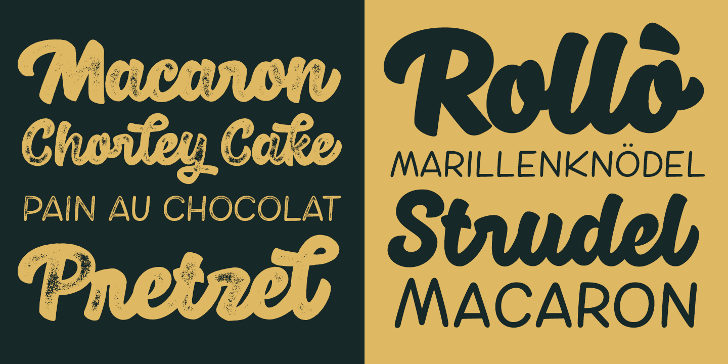 Cherry Complete Font Poster #1