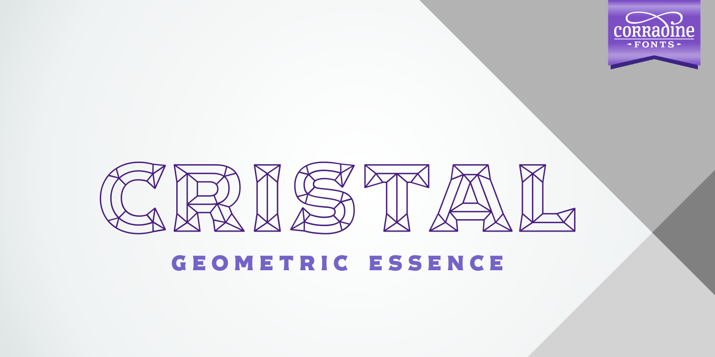 Cristal Font Poster #1