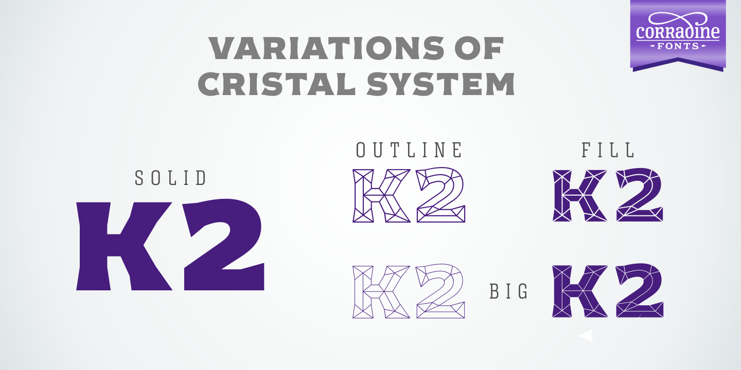 Cristal Font Poster #1