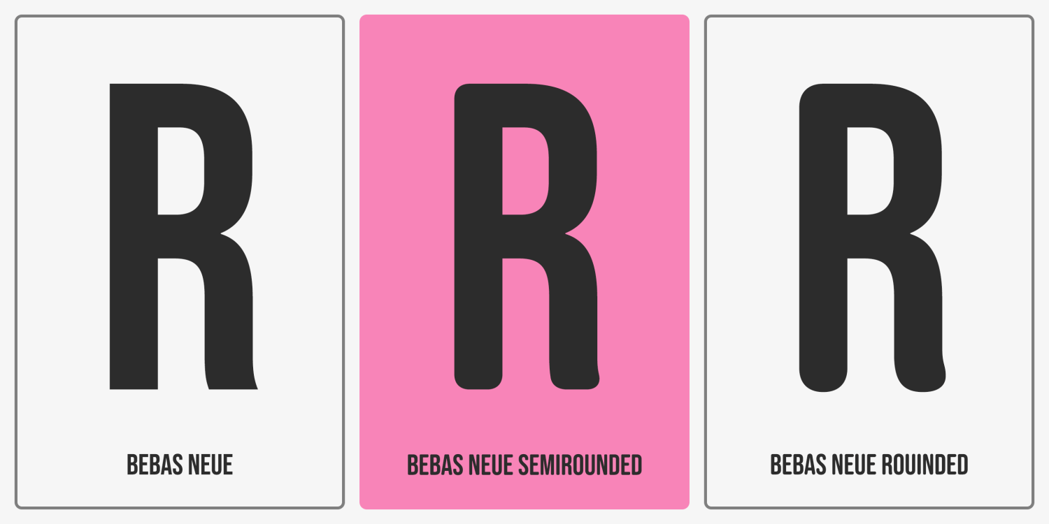 Bebas Neue Semi Rounded Font Poster #10