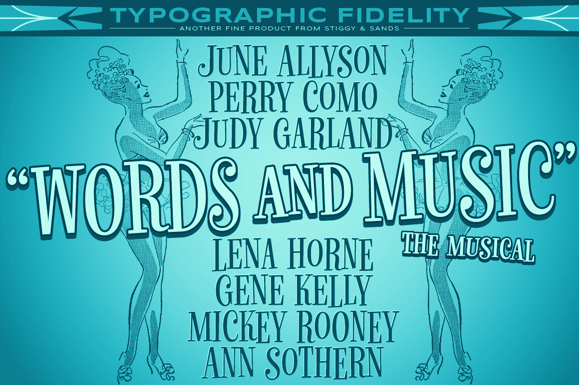 Glorious Song Font Poster #1