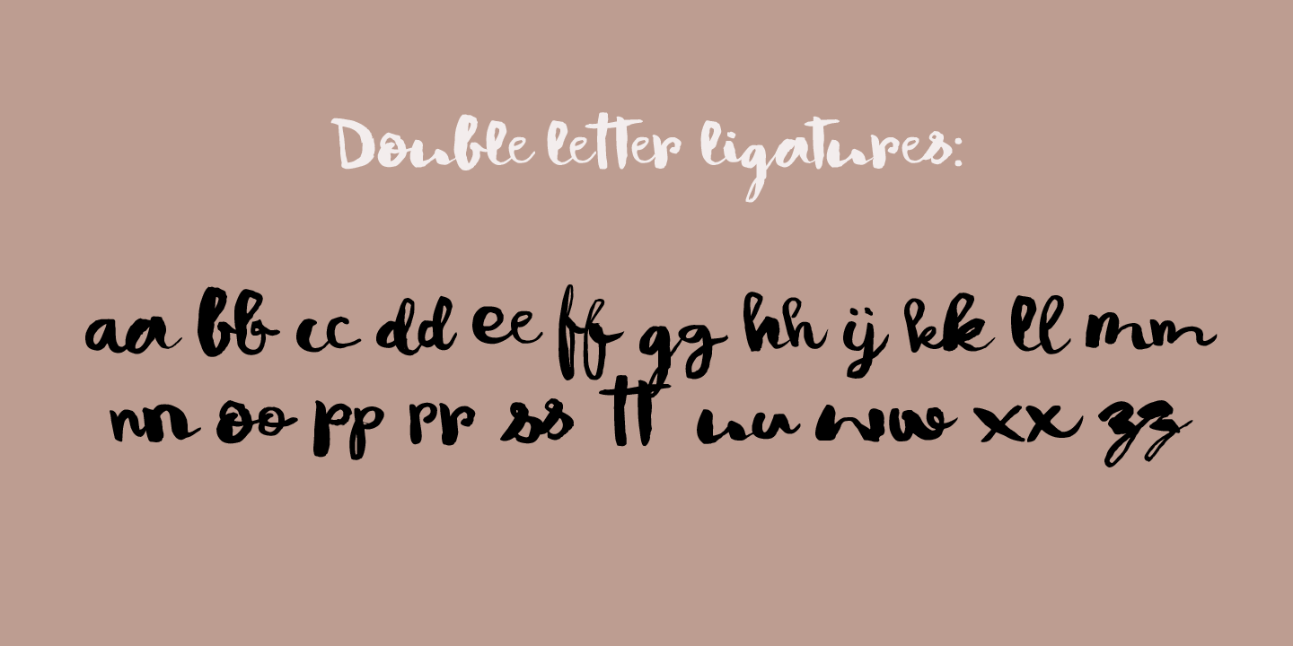Symptomatic Font Poster #1