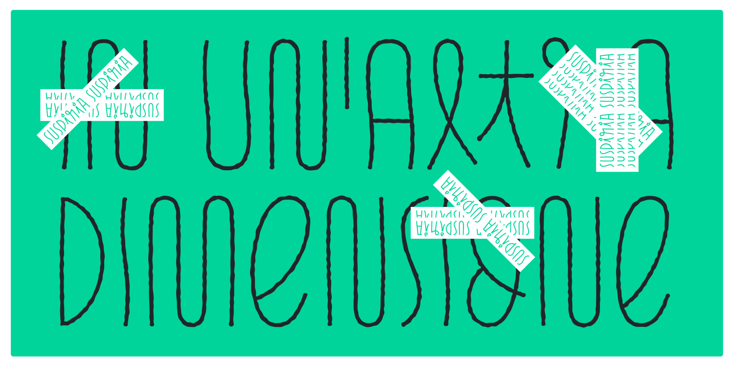 Pasto Font Poster #1