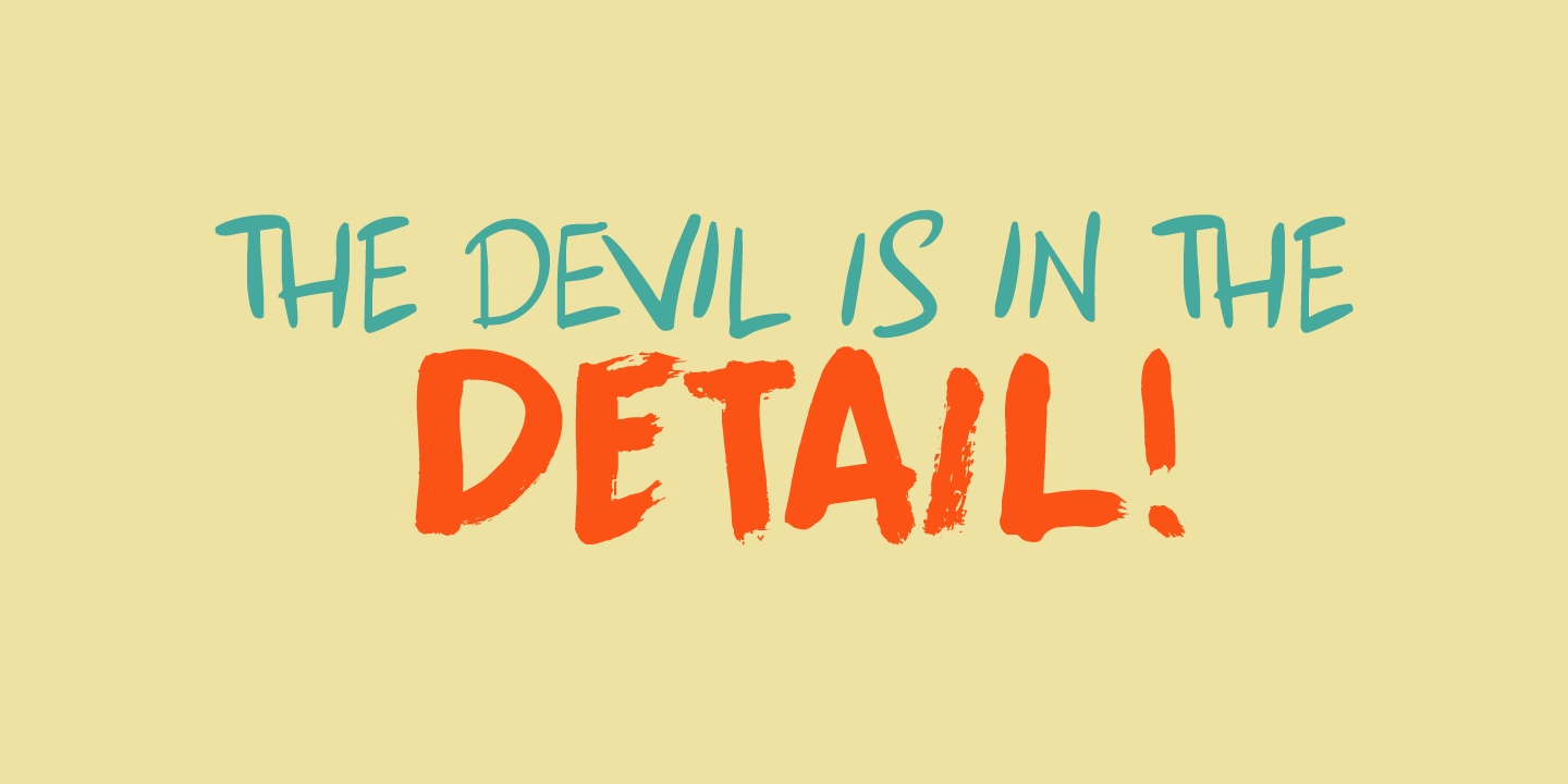 Apex Brush Font Poster #5