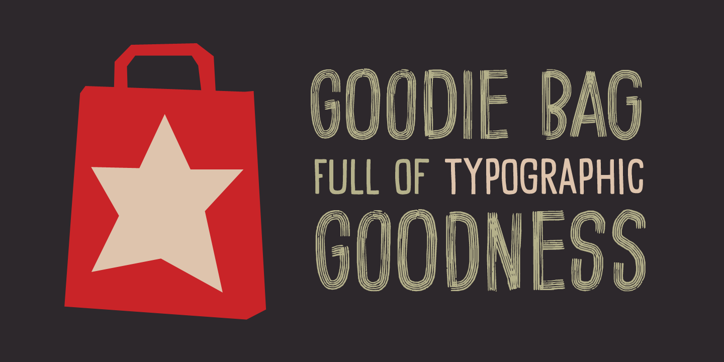 Goodie Bag Font Poster #1