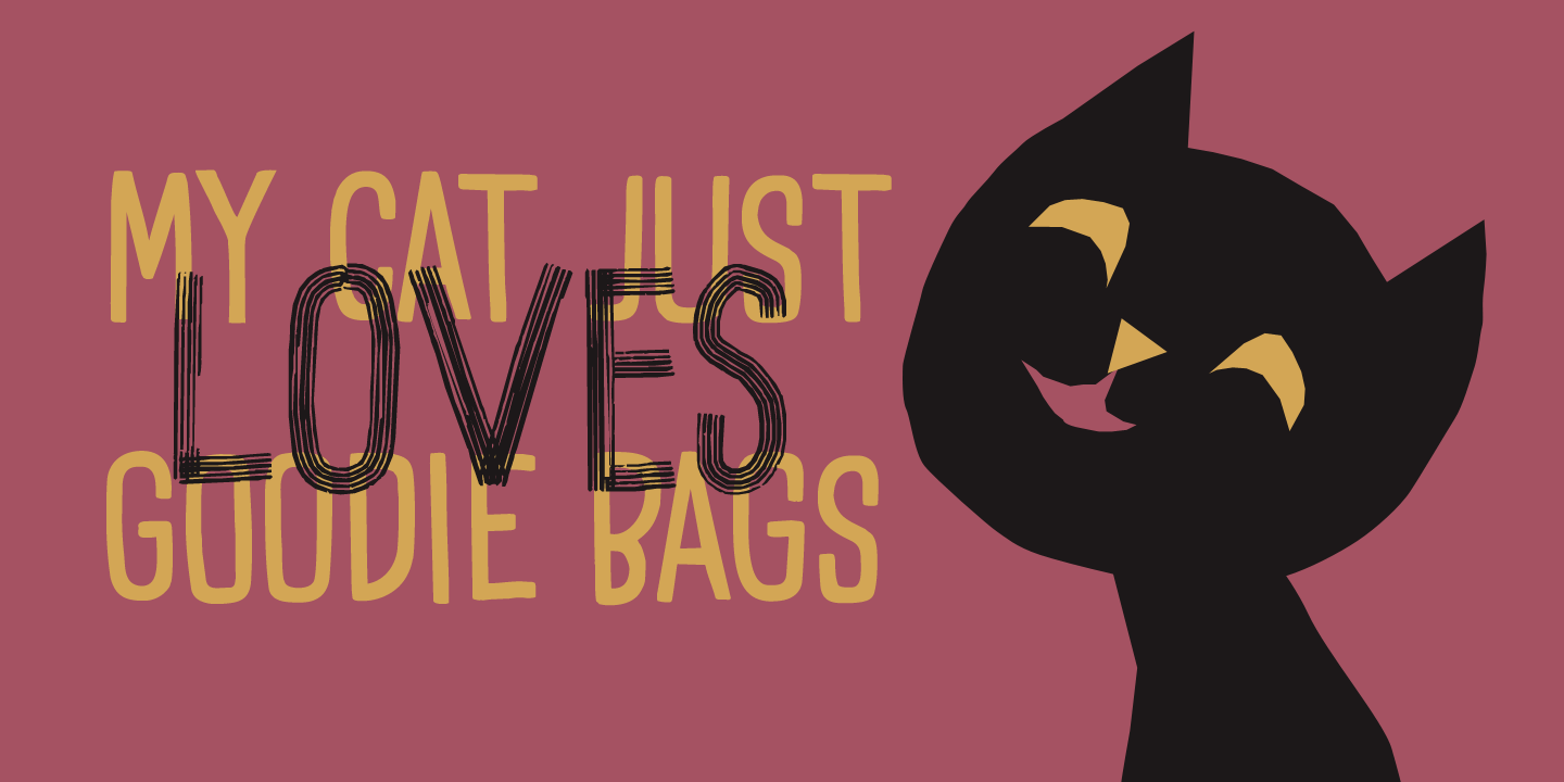 Goodie Bag Font Poster #1