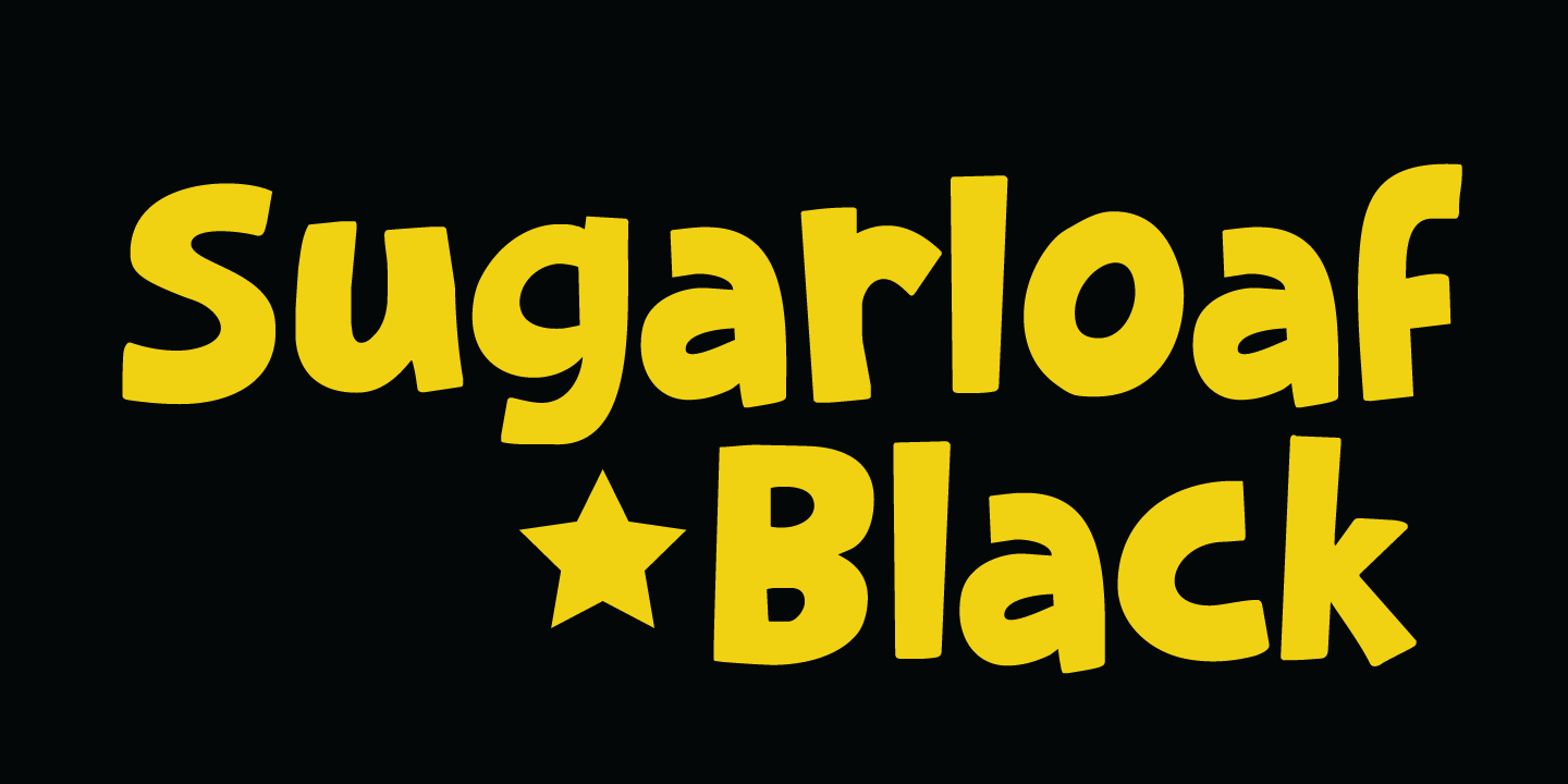 Sugarloaf Font Poster #1