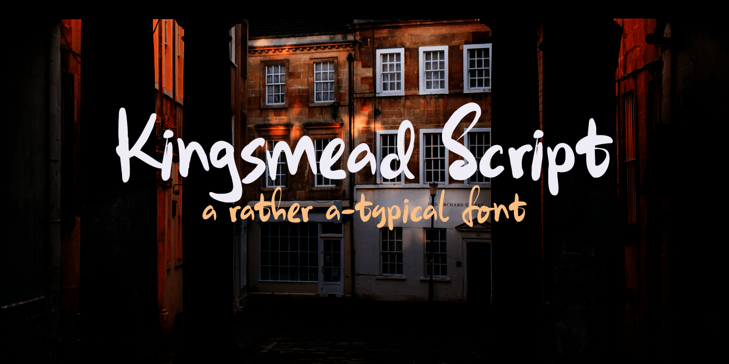 Kingsmead Script Font Poster #1
