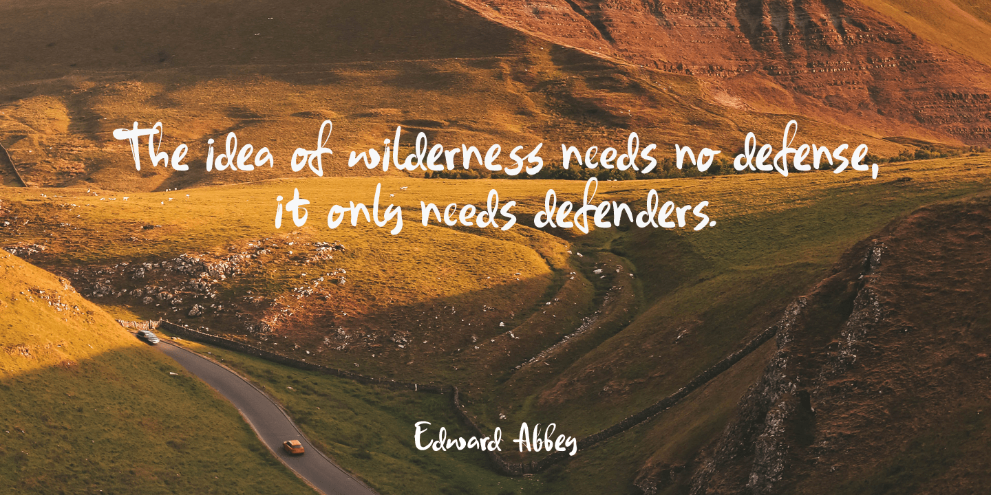 Kingsmead Script Font Poster #1