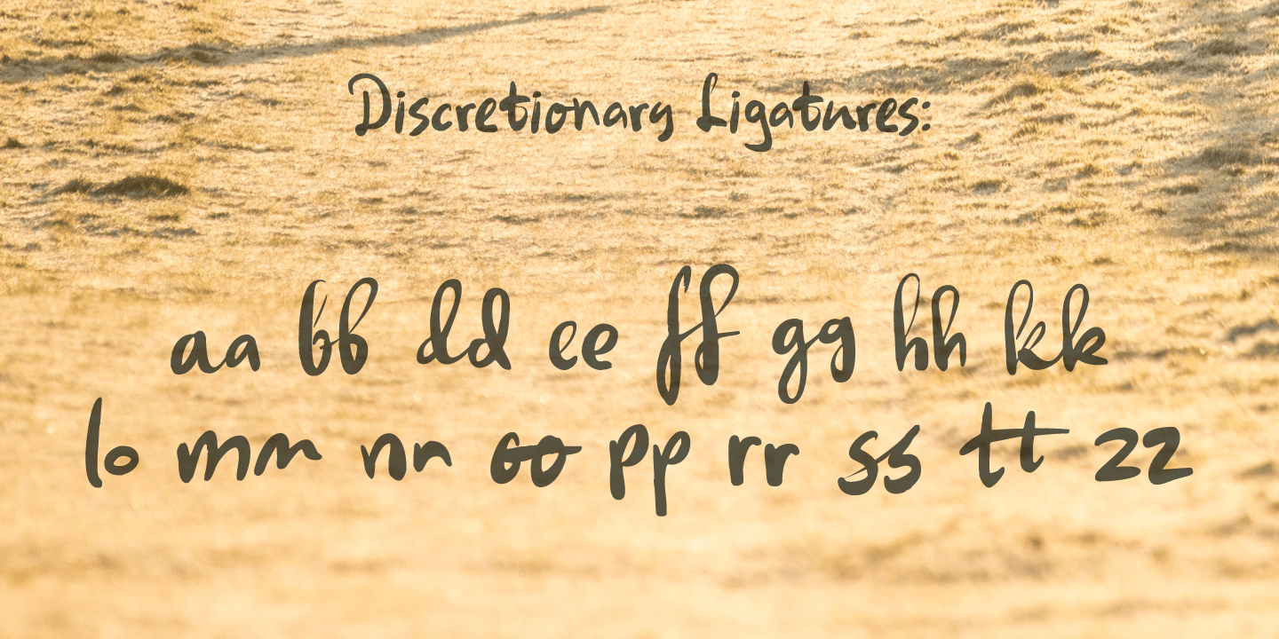 Kingsmead Script Font Poster #1