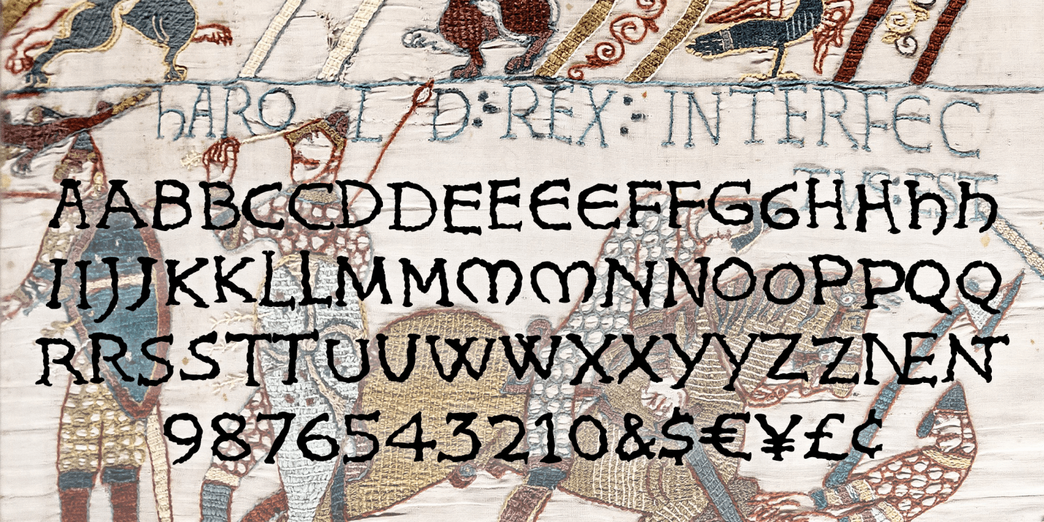 King Harold Font Family Poster