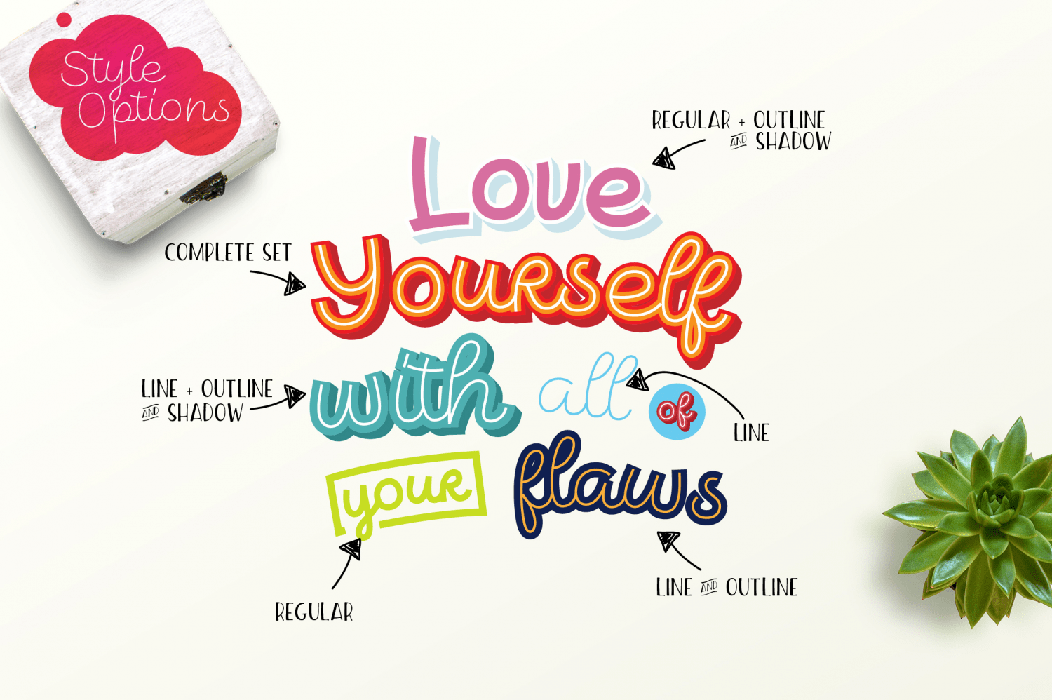 LunarCone Font Poster #1
